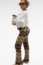 pantalone traforato golden